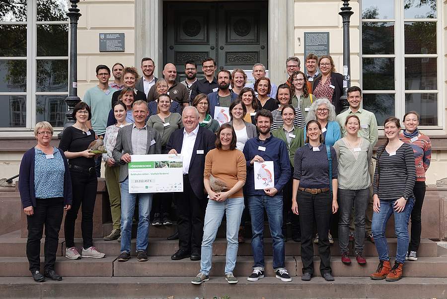 Die Projektpartner des Projektes „Rebhuhn retten – Vielfalt fördern!“